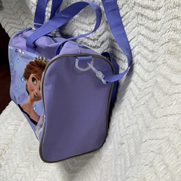 DISNEY FROZEN LAVENDER  SHOULDER STRAP TOTE BAG - Picture 2 of 6